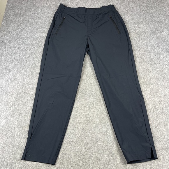 Tommy Bahama Pants - Tommy Bahama Pants Womens L Black Everyday Active Tapered Ankle Zip Pockets